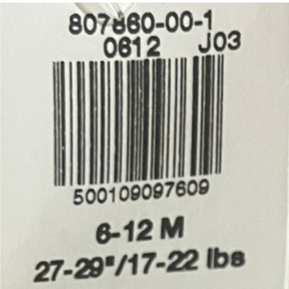 Old Navy Baby Yellow Raincoat | Hooded Rain Jacket | 6–12M ☔ - Picture 4 of 4